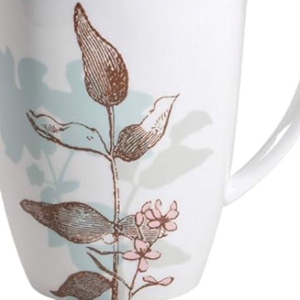 Corning Corelle Coordinates Twilight Grove Porcelain Floral Mug (7 available) - Picture 4 of 4